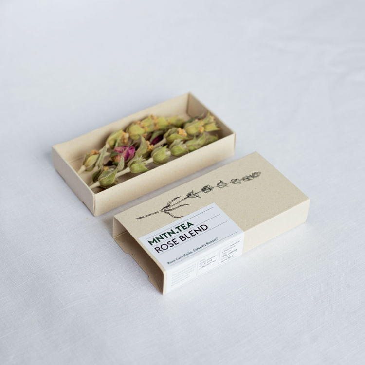 lemon poppy - thee - rose blend - mini