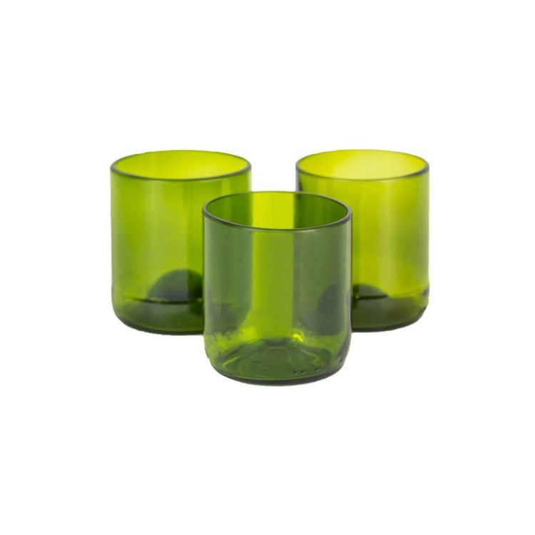 glass clear - set of 2