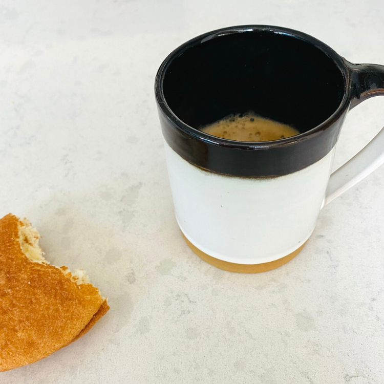 anna nera - beker keramiek - hoog