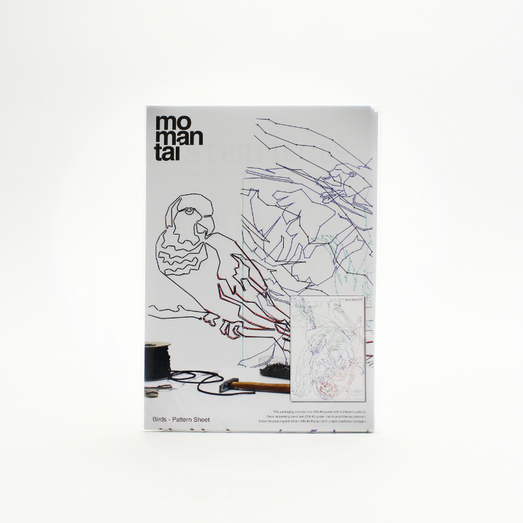 mo man tai - masterpieces pattern sheet - birds
