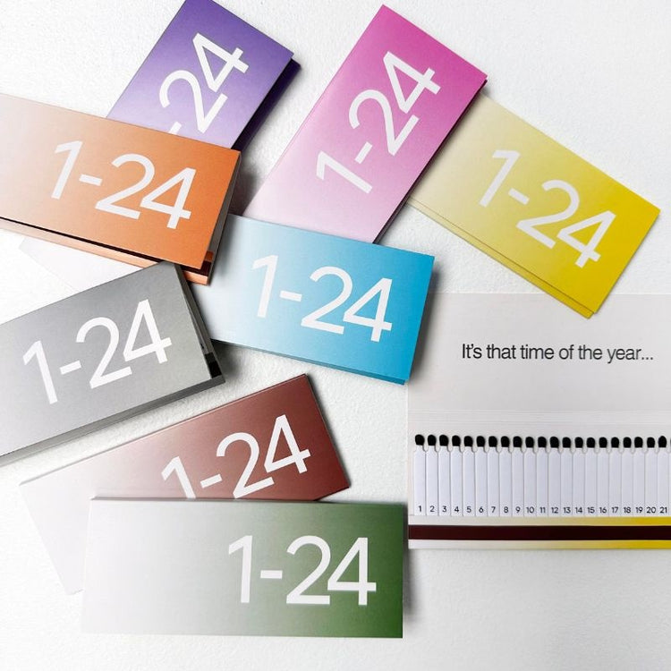 mo man tai - matchbook adventskalender - hot pink