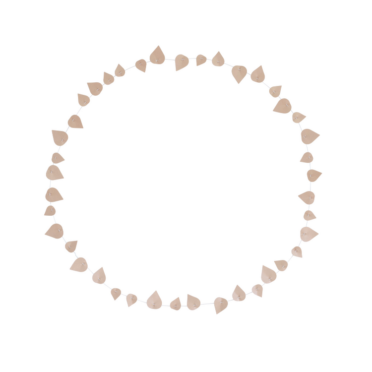 jurianne matter - twig leaves - blushing beige