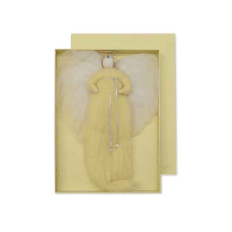 jurianne matter - irini - wollen engel - pale yellow
