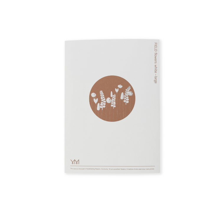 jurianne matter - field flowers - large - white