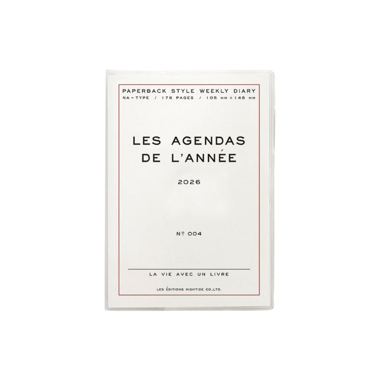 hightide - 2026 les agendas de l'année - white