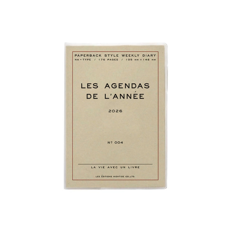 hightide  - 2026 les agendas de l'année - brown