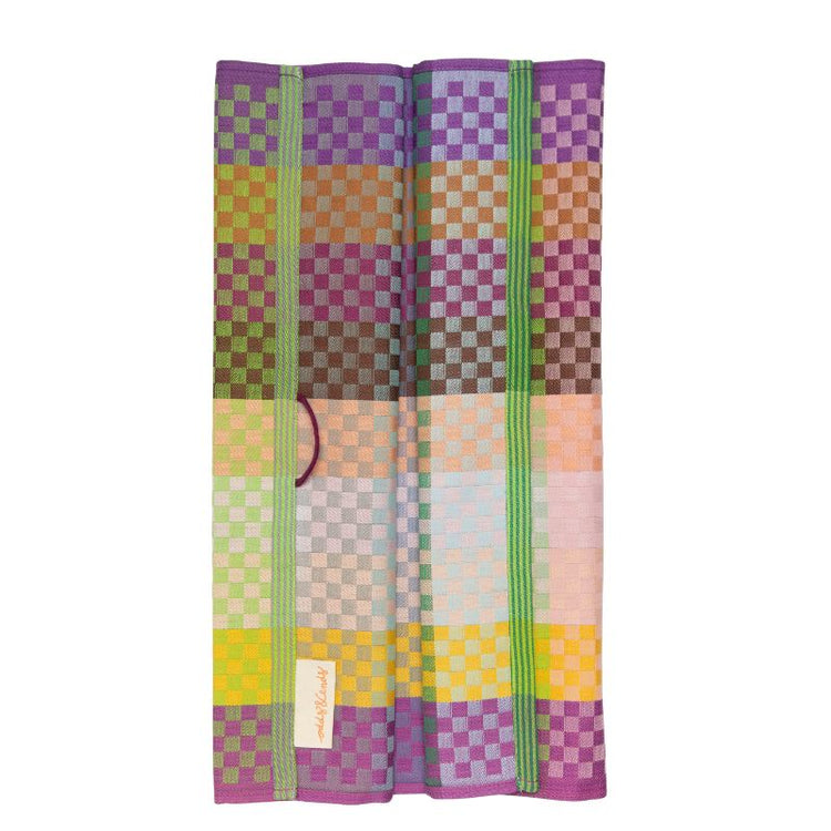 foekje fleur - theedoek odds & ends - #86b checkered check