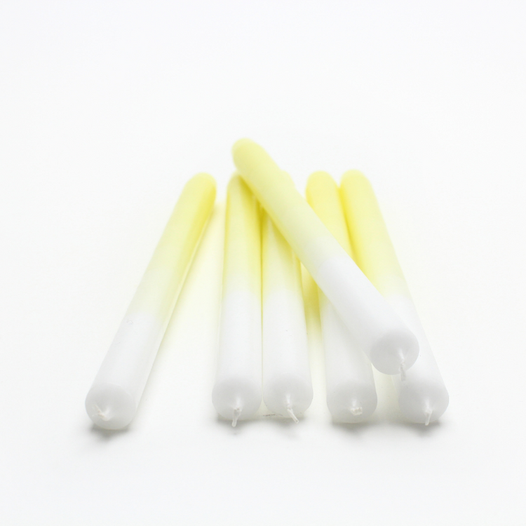 mo man tai - gradient kaars - canary yellow