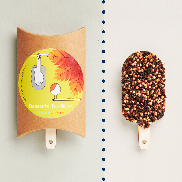 studio carmela bogman - dessert for birds - crunchy crunchy