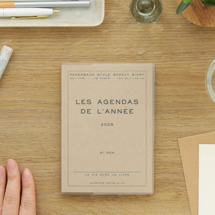 hightide  - 2026 les agendas de l'année - brown