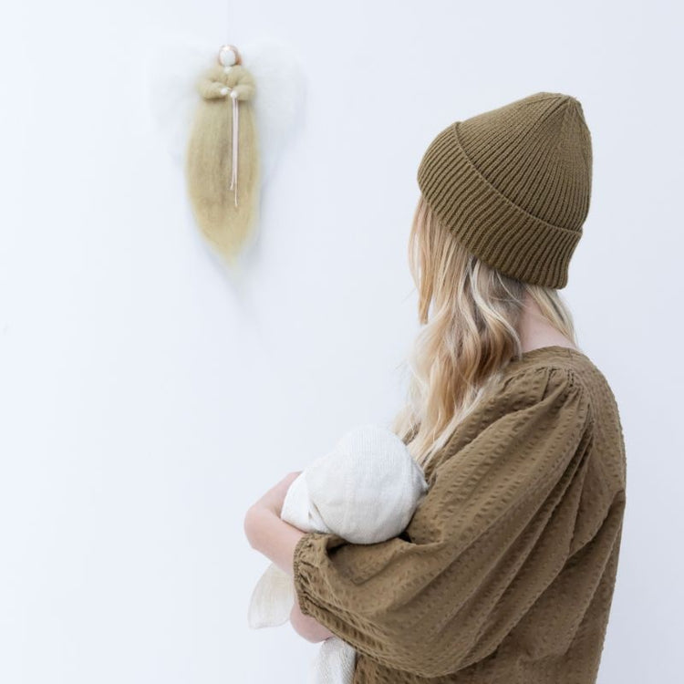 jurianne matter - irini - wool angel - khaki