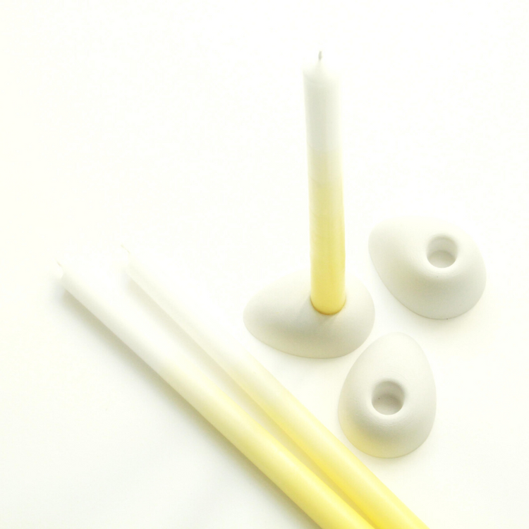 mo man tai - gradient kaars - canary yellow