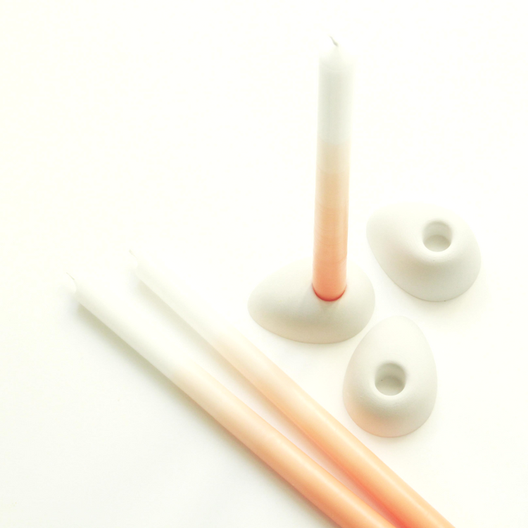 mo man tai - gradient candle - dutch orange