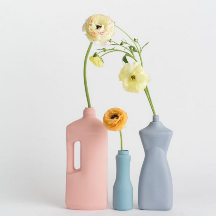 foekje fleur - flesvaas #3 - pink