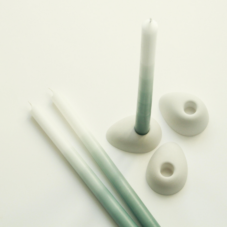 mo man tai - gradient kaars - jade green