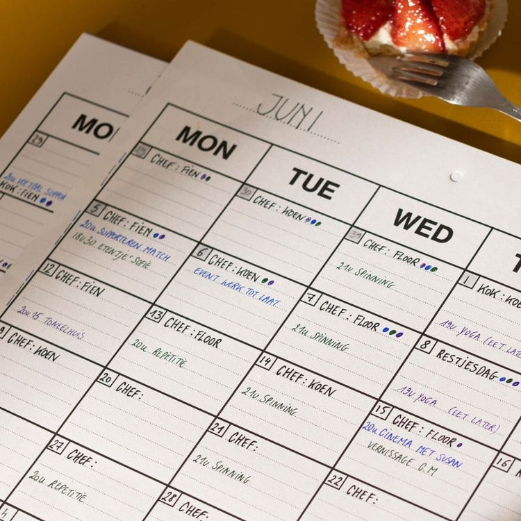 monthly planner