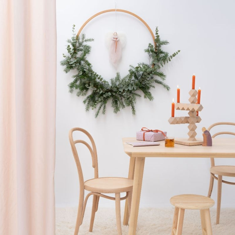 jurianne matter - irini - wool angel - soft pink