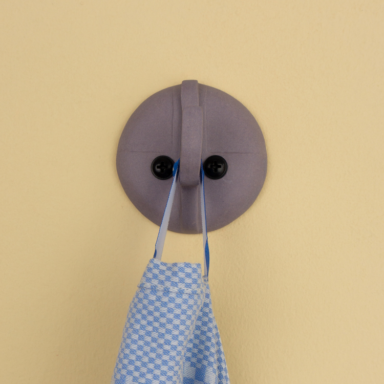 studio daphne zuilhof - nosy wall hook - aubergine