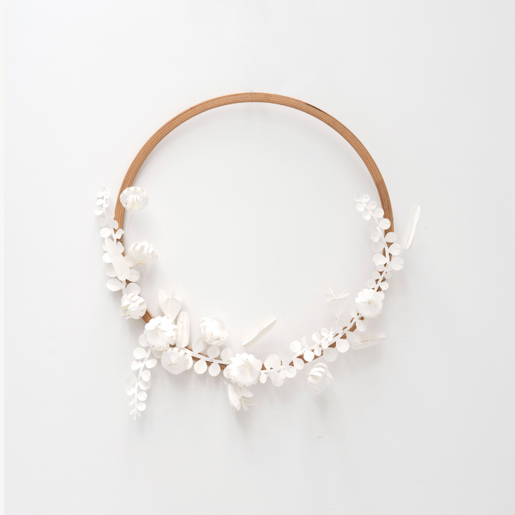 jurianne matter - field flowers - large - white