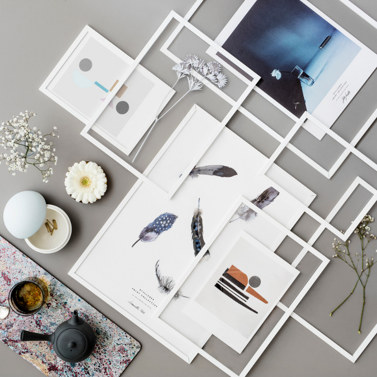frame A4 - white