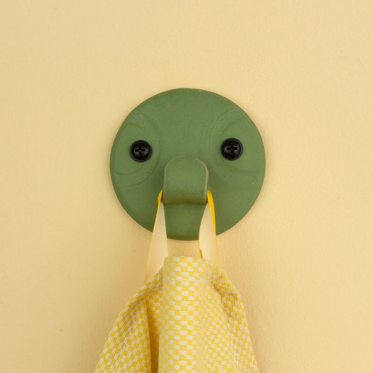 studio daphne zuilhof - nosy wandhaak - green