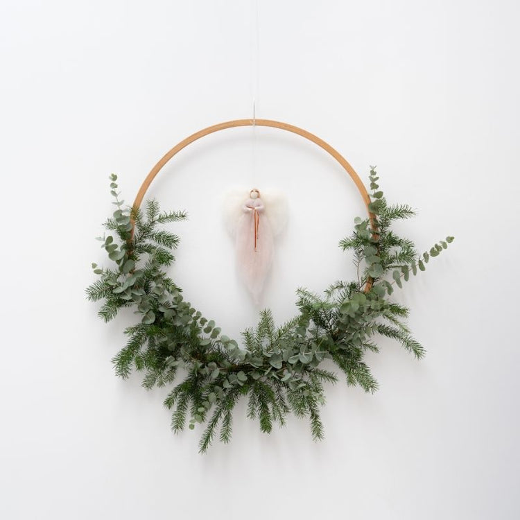 jurianne matter - irini - wool angel - soft pink