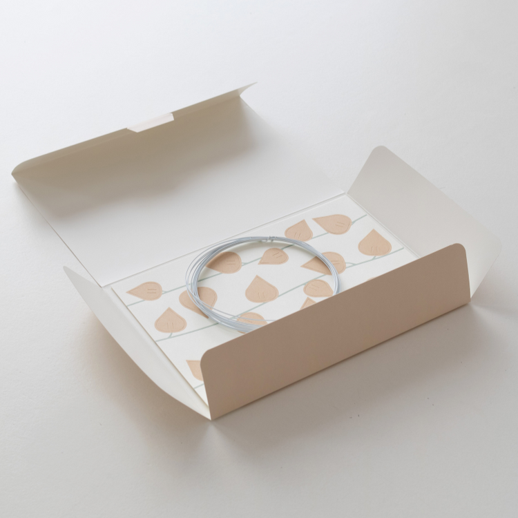 jurianne matter - twig leaves - blushing beige