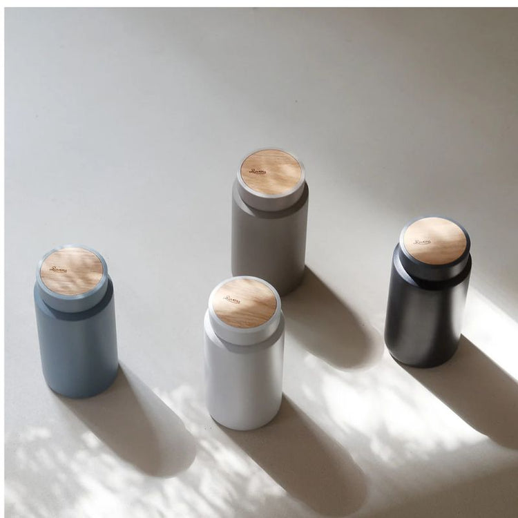 rivers - water bottle moku 500 - ash blue