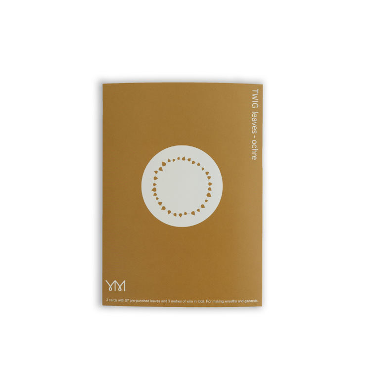 jurianne matter - twig leaves - oker