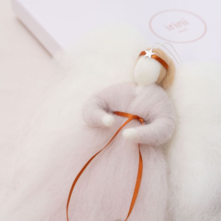 jurianne matter - irini - wool angel - soft pink