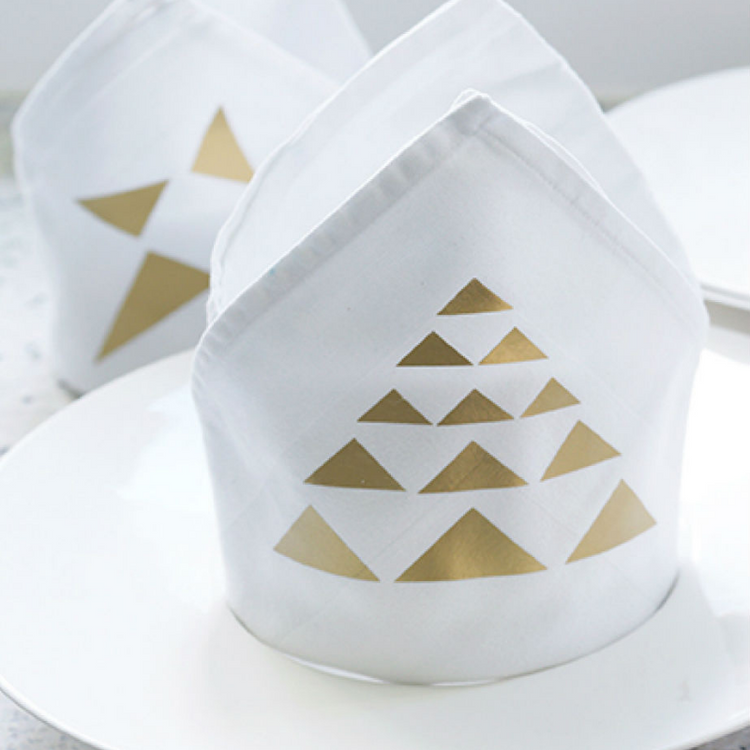 humade - create me - textielsticker - zilver