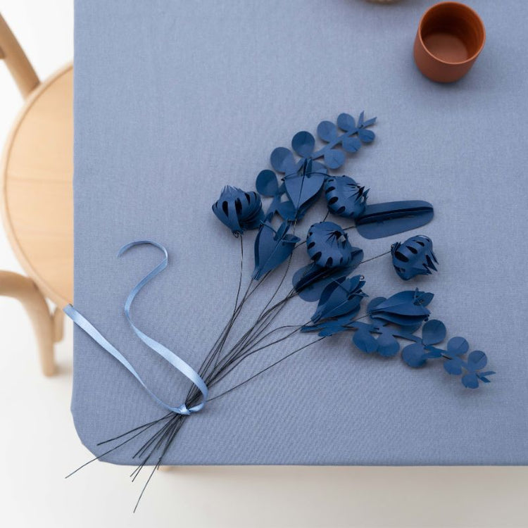 jurianne matter - field flowers - small - dusk blue