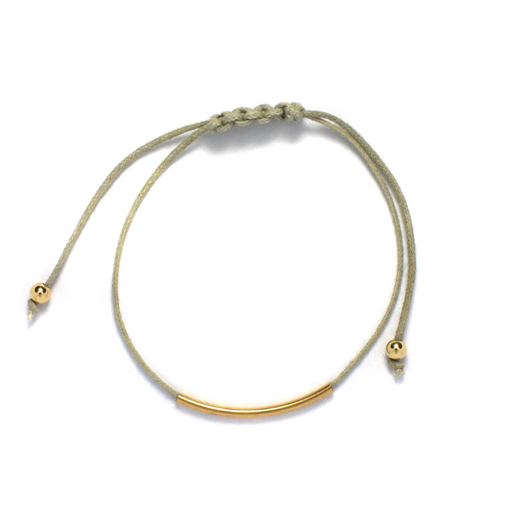 bracelet dewi - grey white