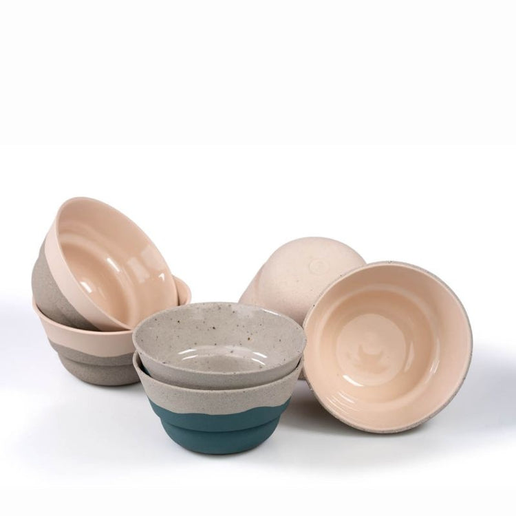 form keramiek - kommetje roos  - limited edition zand