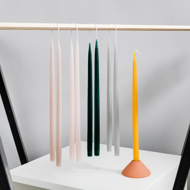 scandinavia form - kaars calidum - forest green