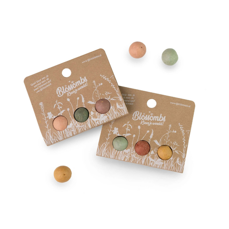 flower bombs - set of 3