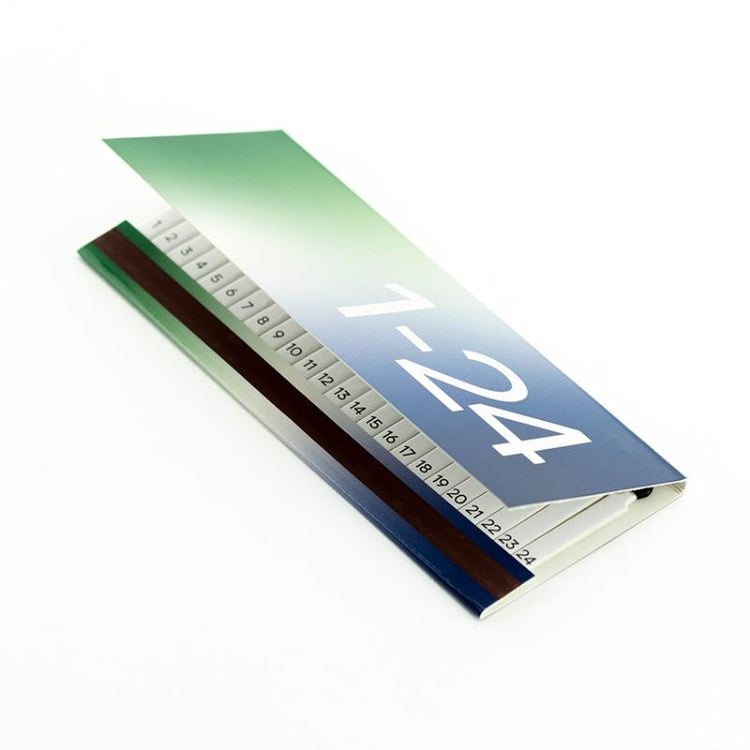 mo man tai - matchbook adventskalender - nautic olive