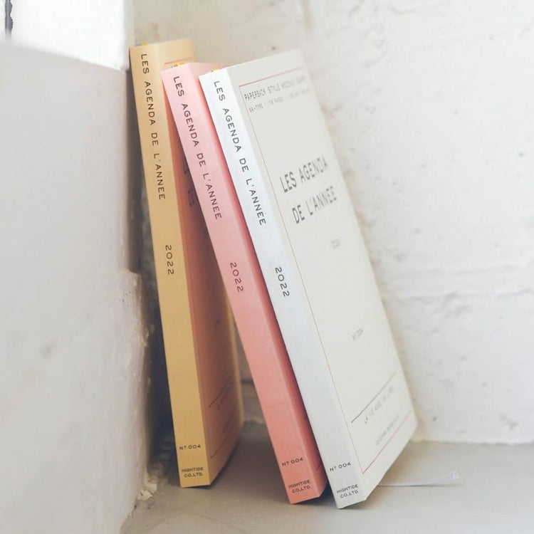 hightide - 2026 les agendas de l'année - roze