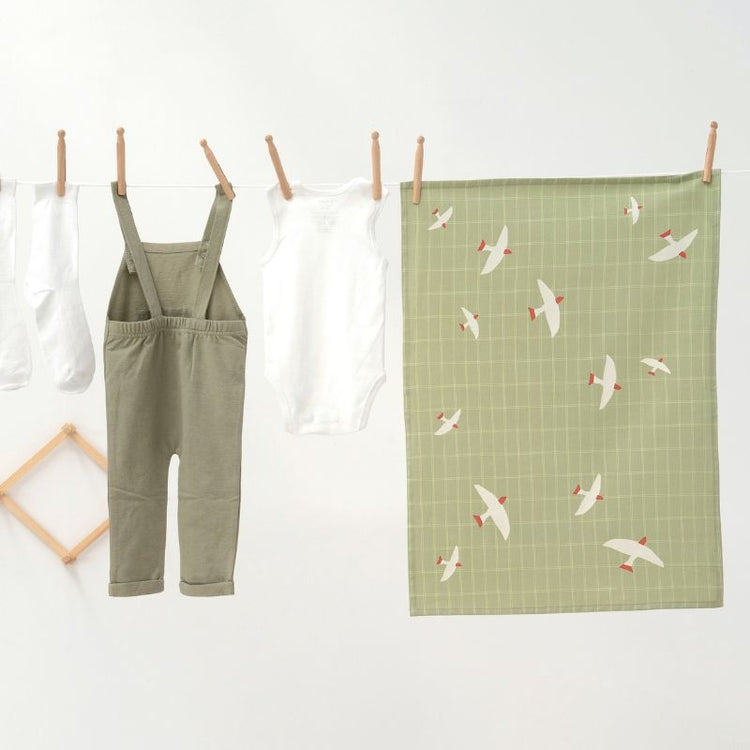 jurianne matter - theedoek - green