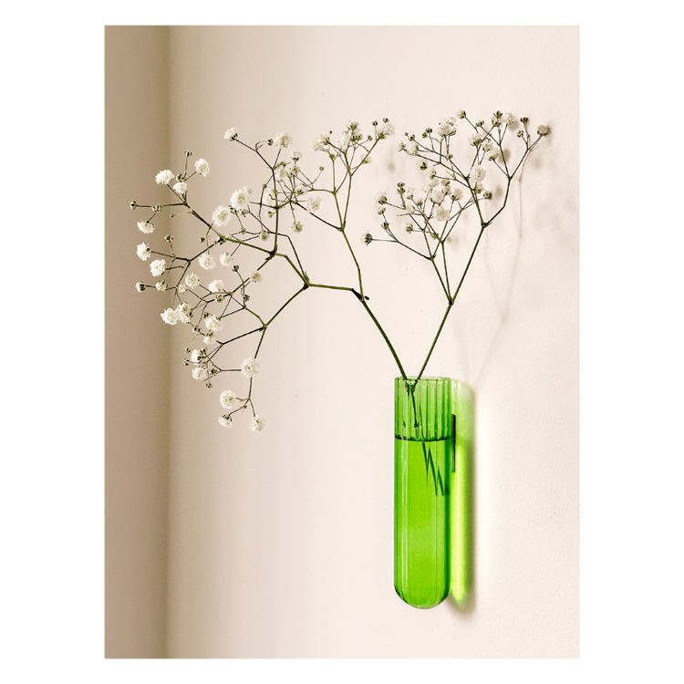 muurbloempjes XL groen 1 stuk