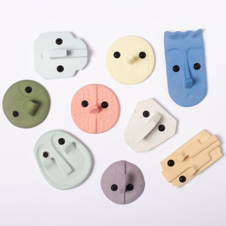 studio daphne zuilhof - nosy wall hook - aubergine