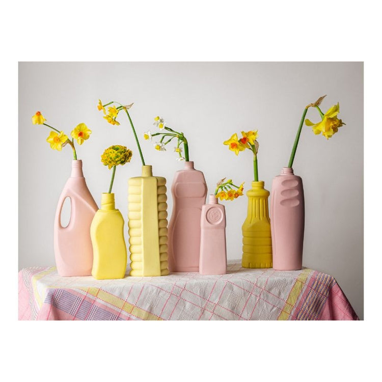 foekje fleur - bottle vase #23 - powder