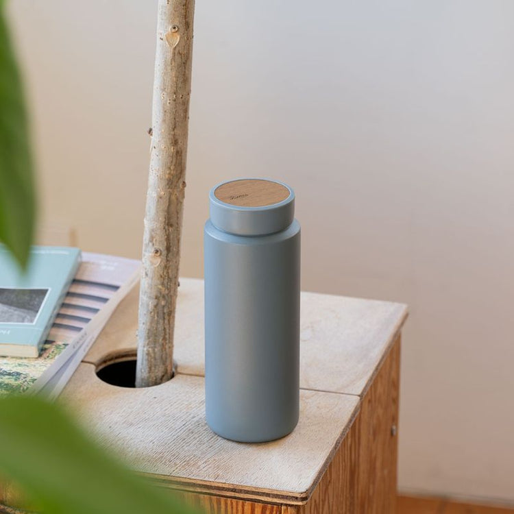 rivers - water bottle moku 500 - ash blue