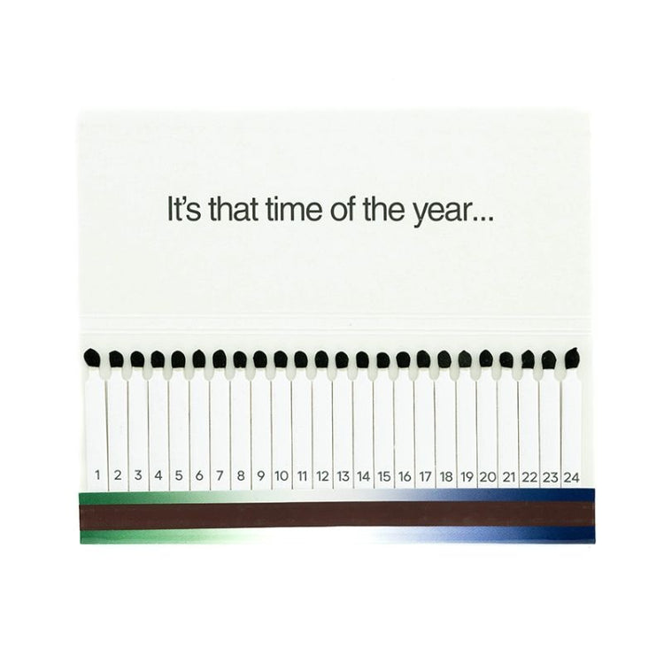 matchbook advent calendar - nautic olive