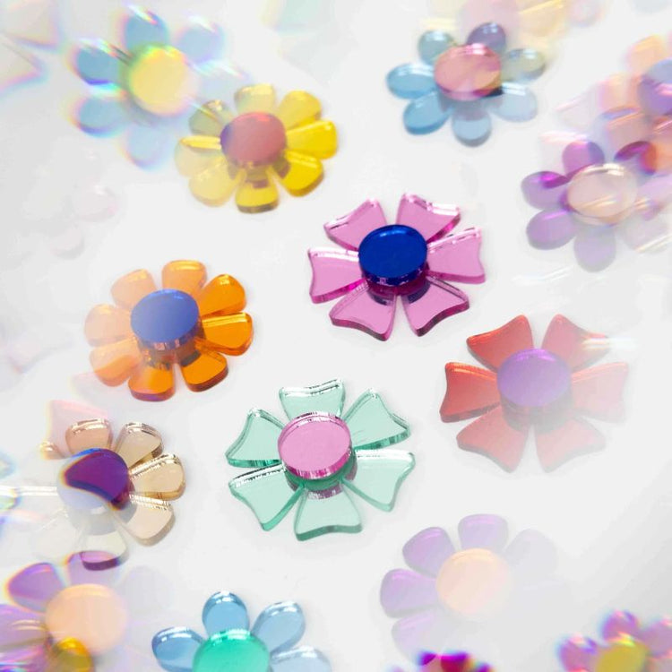 mo man tai - bloom magnets - set van 3