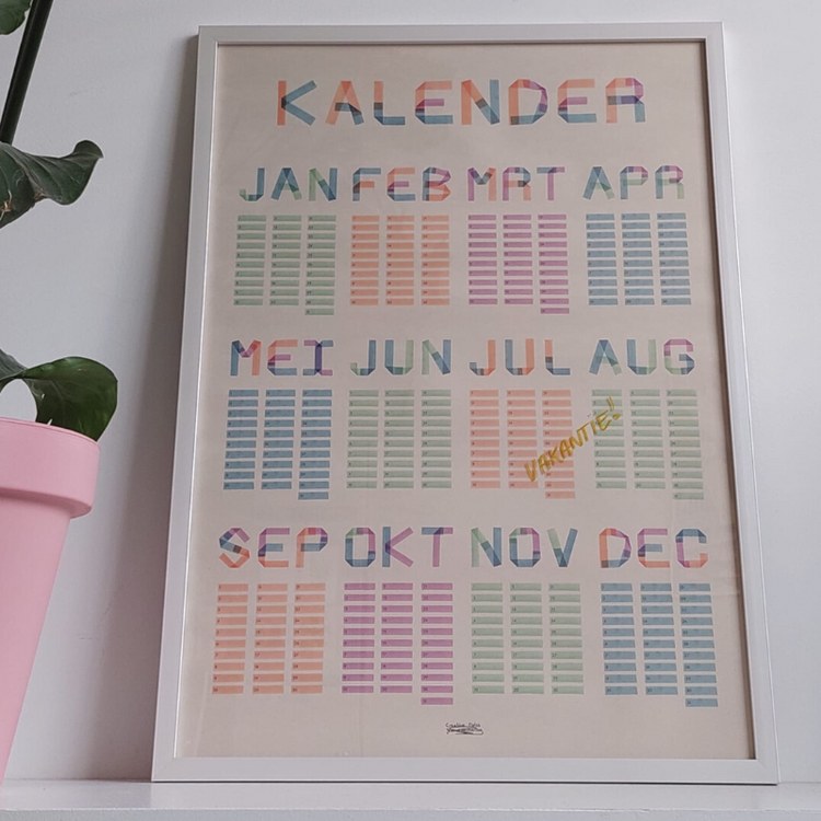 wandkalender - creative notes