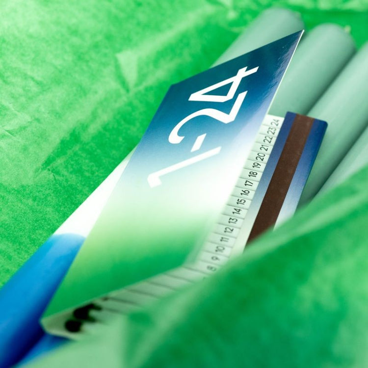 matchbook advent calendar - nautic olive
