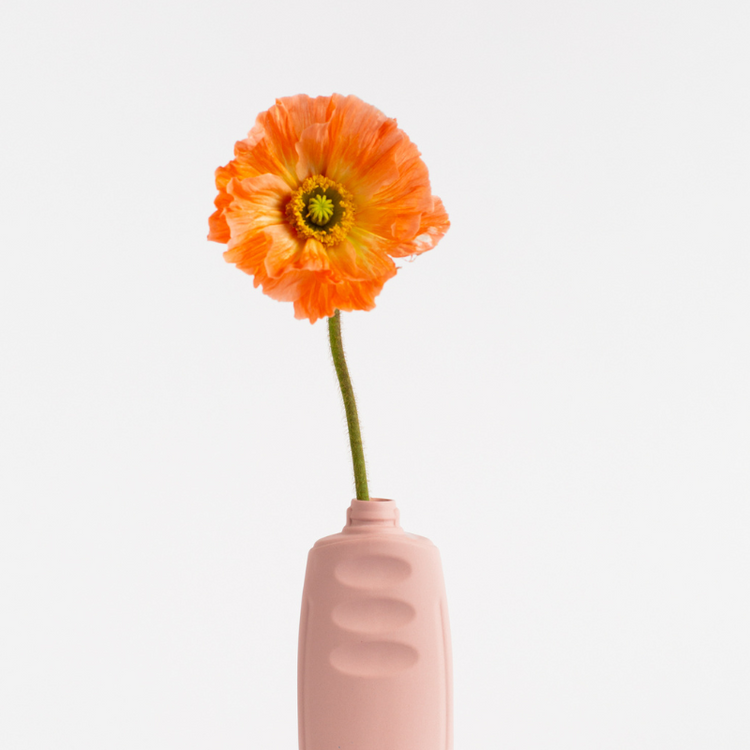 foekje fleur - bottle vase #23 - powder