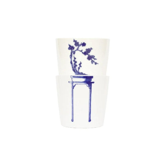 bonsai cups - plum blossom
