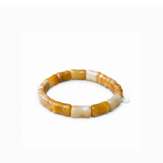 soï - alva armband - oranje aventurijn